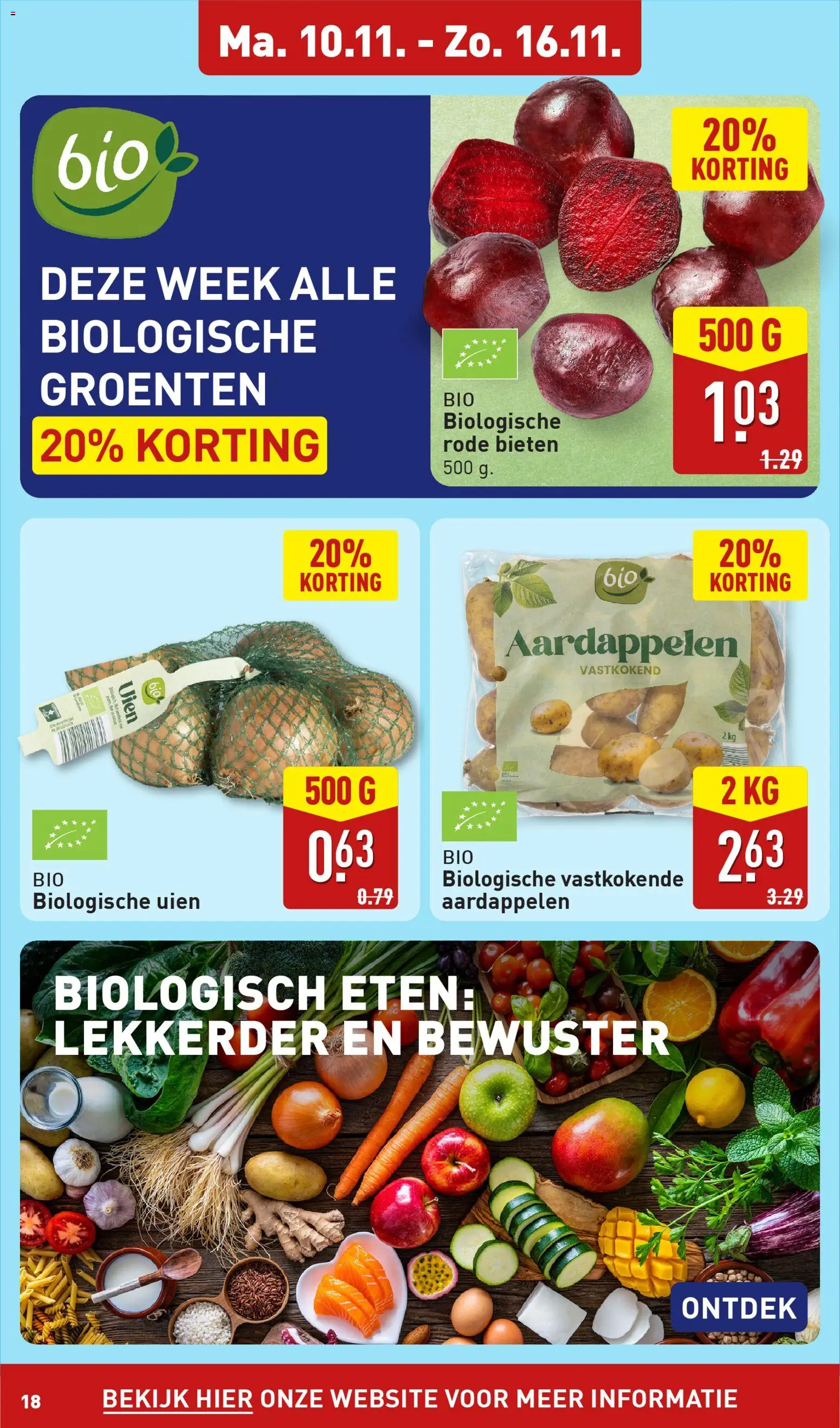 {H1} | Pagina: 18 | Producten: Groenten