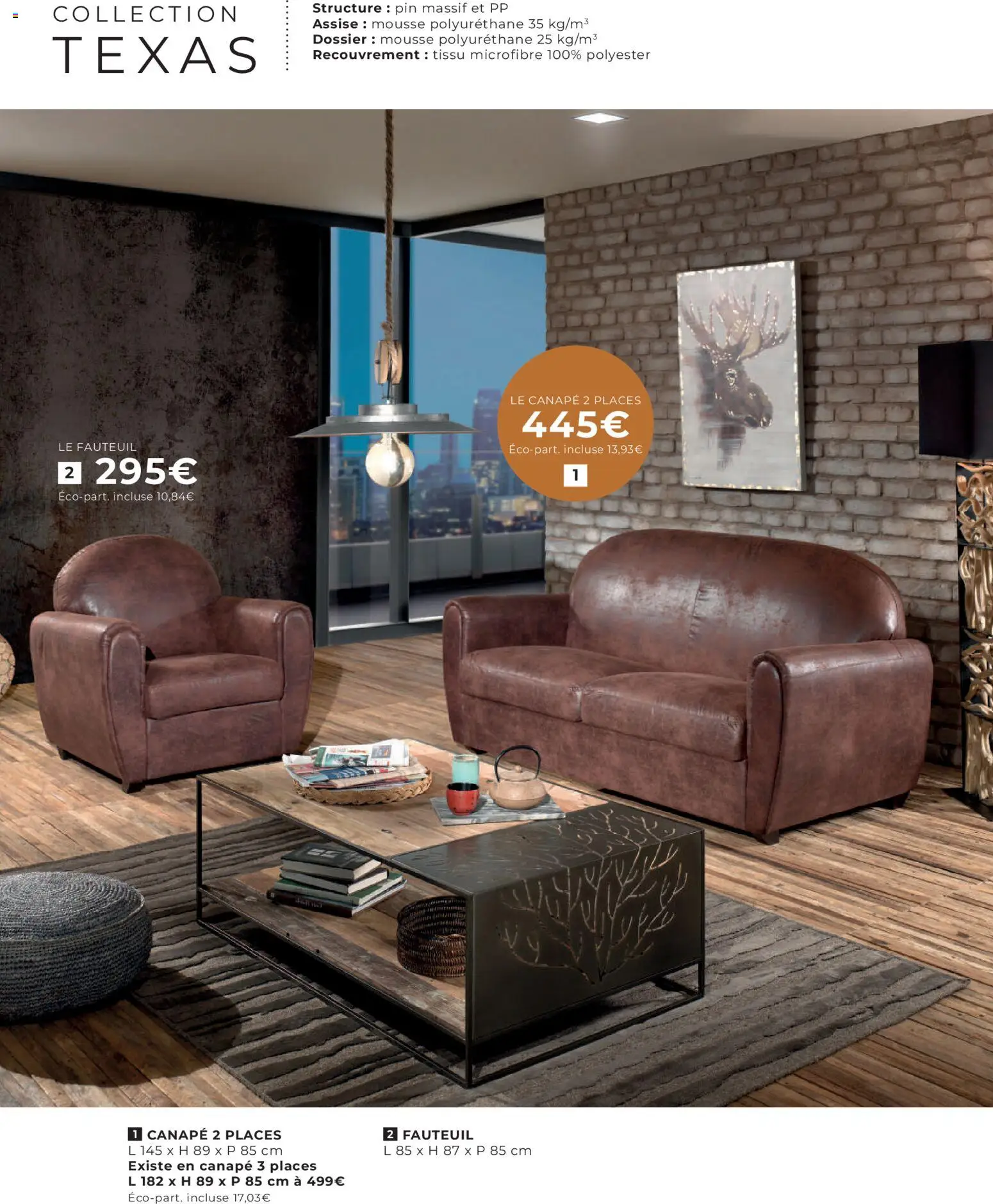 {H1} | Page: 16 | Produits: Le Canapé 2 places, Mousse, Canapé, Fauteuil