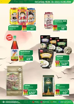 Tamda Foods leták od 18.06.2025 | Strana: 33 | Produkty: Gyoza, Jasmínová rýže, Rybí omáčka, Lotus