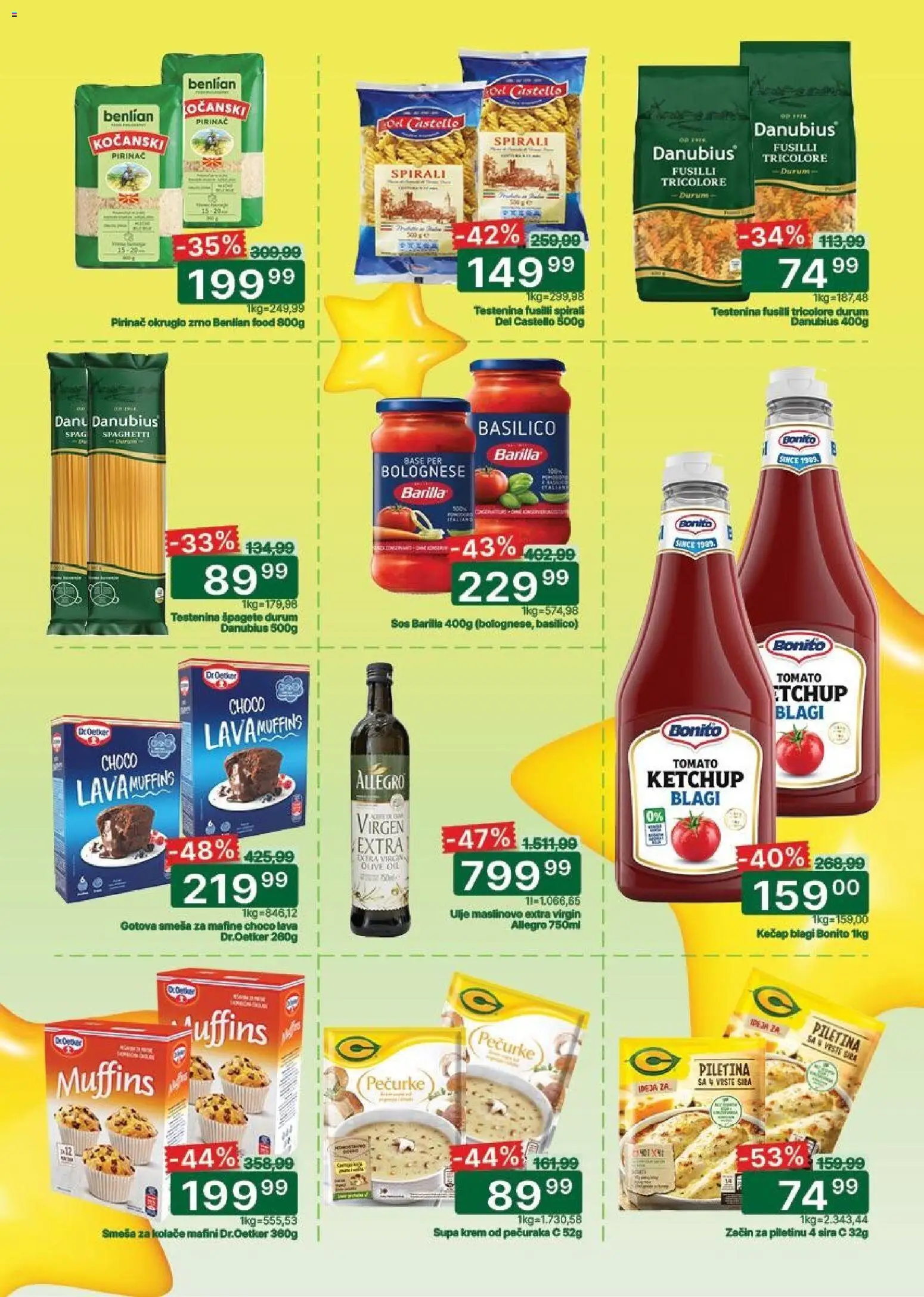 Univerexport katalog - važi od 19.03.2026 | Strana: 5 | Proizvode: Kečap, Sos, Piletina, Pirinač