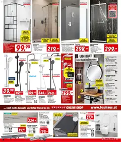 Bauhaus Prospekt aktuell ab 01.04.2026 gültig | Seite: 29 | Produkte: Lautsprecher, Regal, Bad