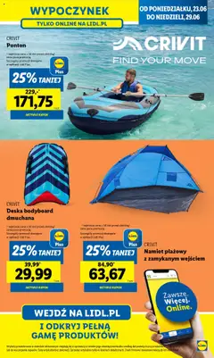 Lidl Katalog od 23.06.2025 | Strona: 23 | Produkty: Namiot plażowy
