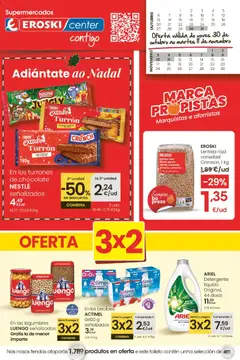 Vista previa Eroski - Oferta 3x2 válido desde el 30.10.2025
