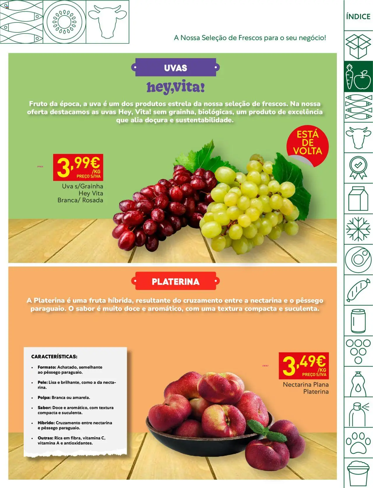 Recheio folheto │ válido de 12.08.2025 | Página: 9 | Produtos: Uvas