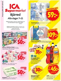ICA Supermarket - Bjärred - Förhandsvisning av reklamblad från butik ICA Supermarket aktuell från 08.09.2025