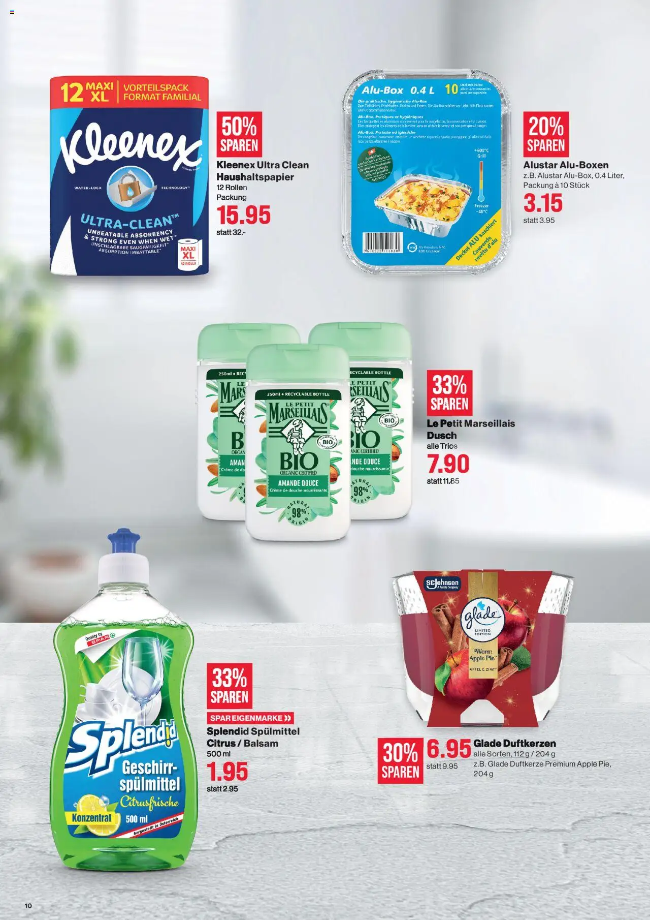SPAR Aktionen – gültig ab 02.10.2025 | Seite: 10 | Produkte: Box, Apple, Grill, Creme