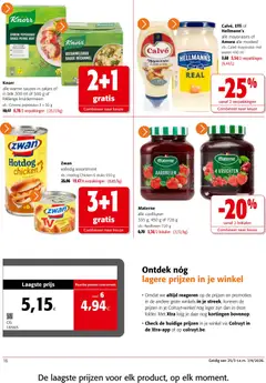 Colruyt folder / publicité - Voorbeeld van een folder van Colruyt, geldig van 25.03.2026 | Pagina: 16 | Producten: Hotdog, Aardbeien, Gyors rizs, Eieren