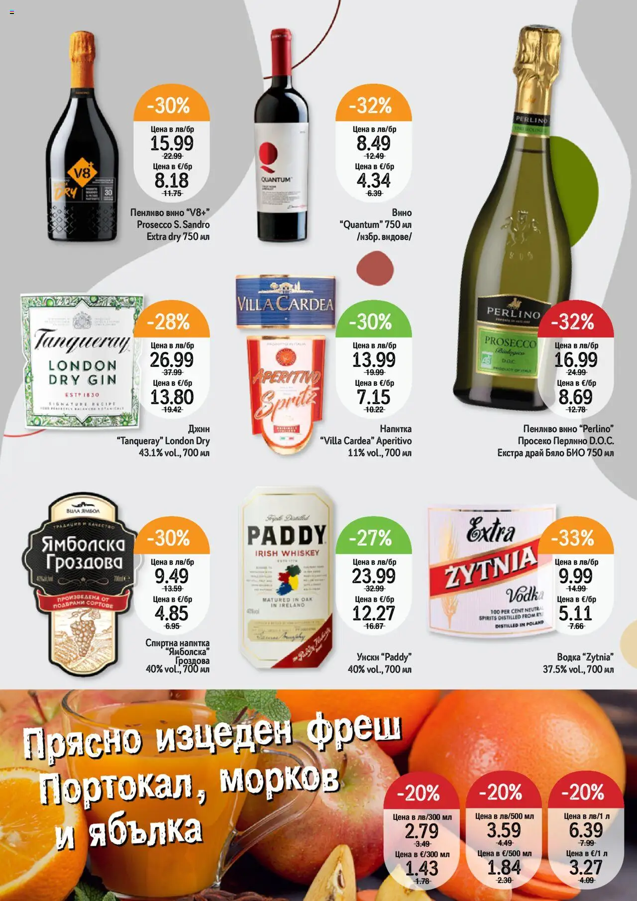  | Страница: 7 | Продукти: Джин, Морков, Водка, Вино