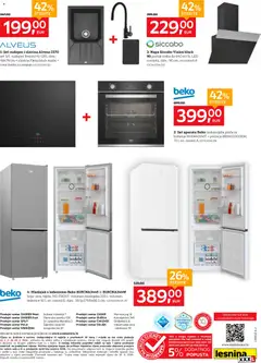 Super akcija kuhinja Lesnina - Pregled kataloga iz trgovine Lesnina, vrijedi od 02.02.2026 | Stranica: 8 | Proizvodi: Daska za rezanje, Hladnjak, Pećnica, Ploča za kuhanje