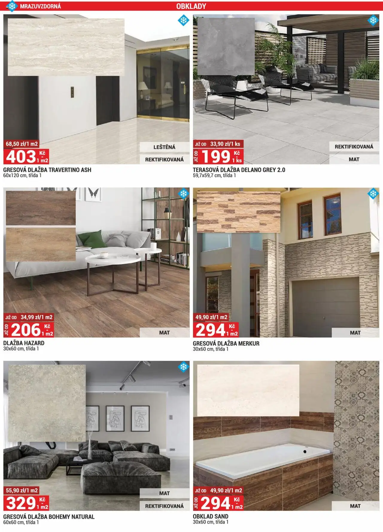 Merkury Market leták od 01.08.2025 | Strana: 2 | Produkty: Dlažba
