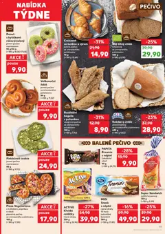 Náhled letáku Croissant se šunkou a sýrem, jemné pečivo ze zmrazeného polotovaru 95 g od 01.04.2026 | Strana: 19