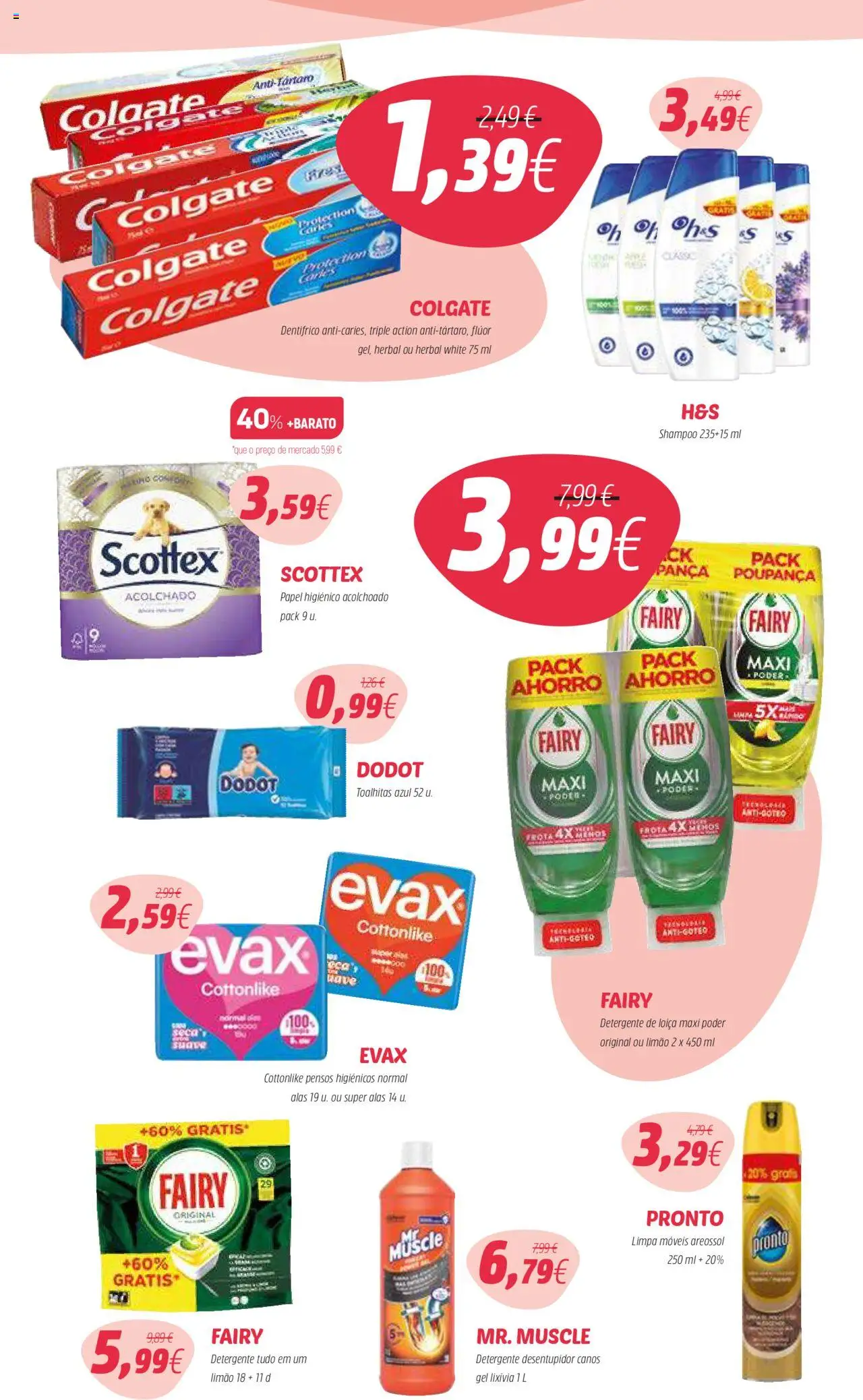 Coviran folheto │ válido de 21.10.2025 | Página: 15 | Produtos: Papel higiénico, Shampoo, Detergente, Limpa móveis