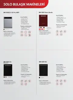 03.06.2025 tarihinden itibaren geçerli olan Vestel kataloğu önizlemesi | Sayfa: 54 | Ürünler: Duş, Sepet, Su, Ses