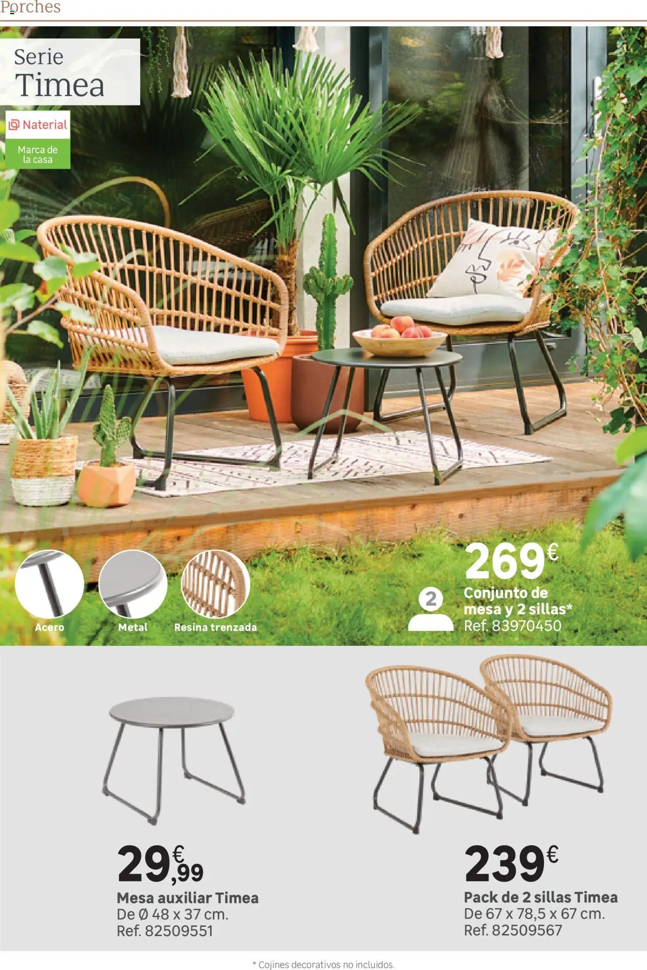 Leroy Merlin catálogo │ válido desde el 25.03.2025 | Página: 100 | Productos: Mesa auxiliar, Mesa