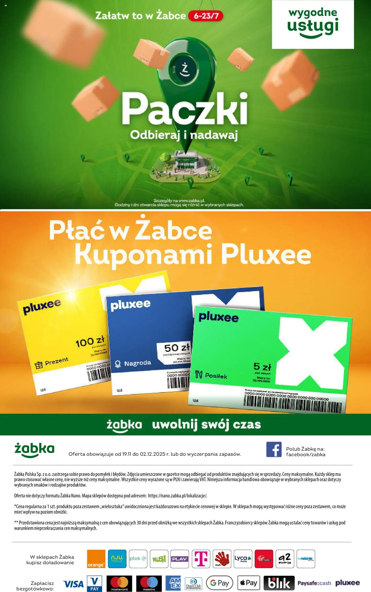 Żabka Black Friday od 19.11.2025 | Strona: 72 | Produkty: Pączki