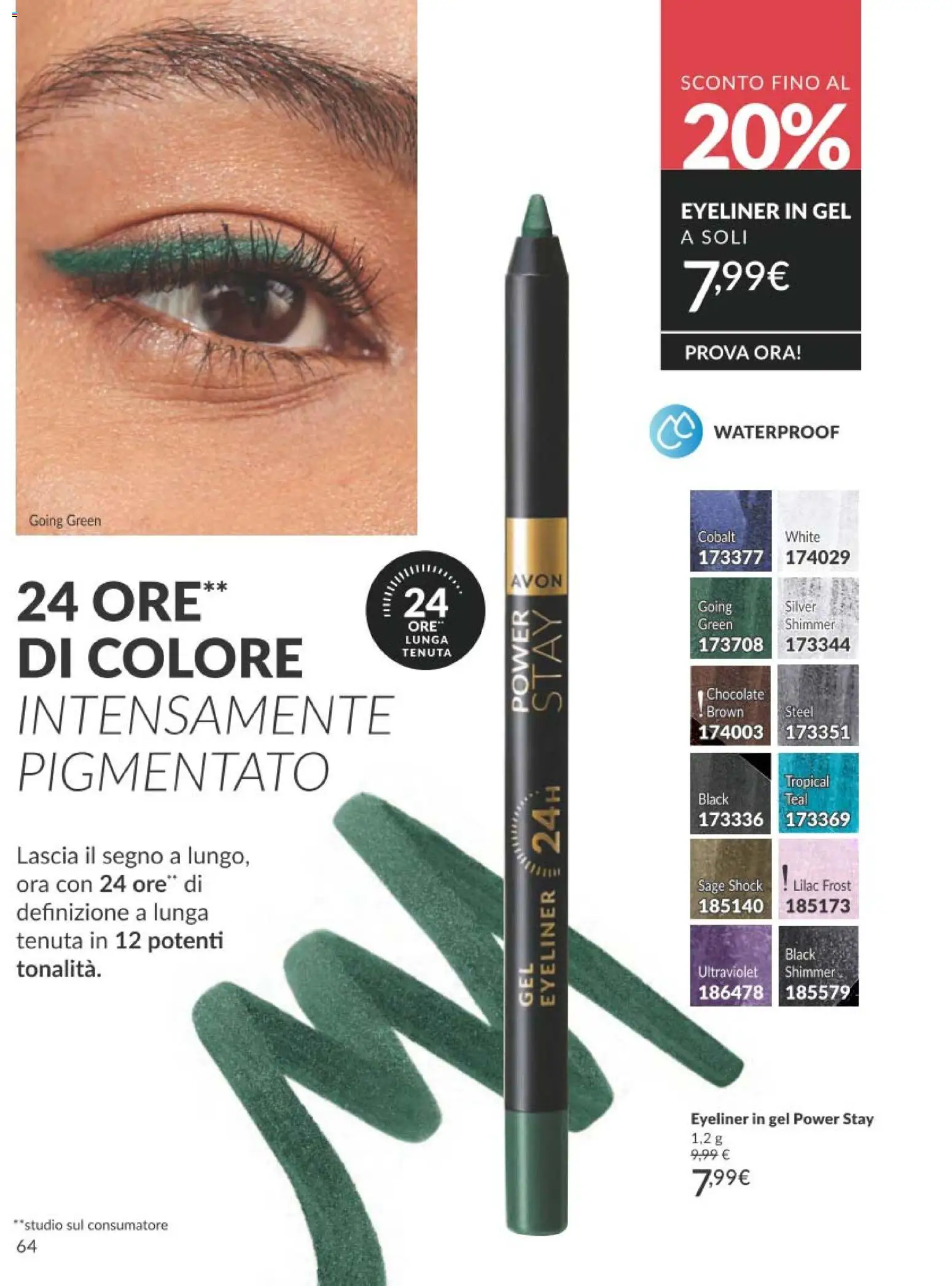 Volantino Avon del 01.03.2026 | Pagina: 64 | Prodotti: Eyeliner