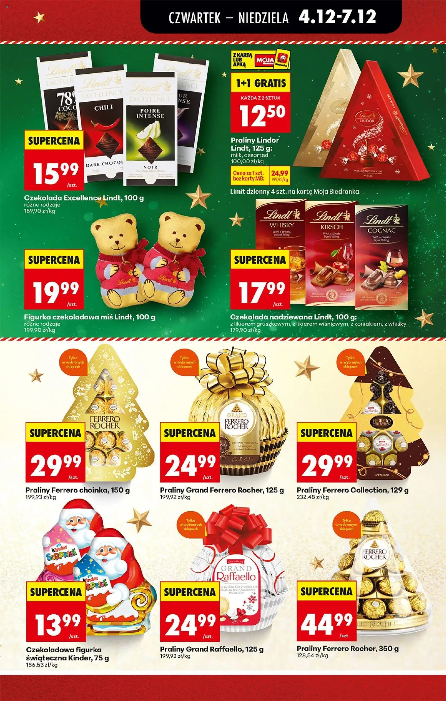 Biedronka gazetka - Oferta w tym tygodniu od 04.12.2025 | Strona: 15 | Produkty: Chili, Karta, Czekoladowa, Whisky