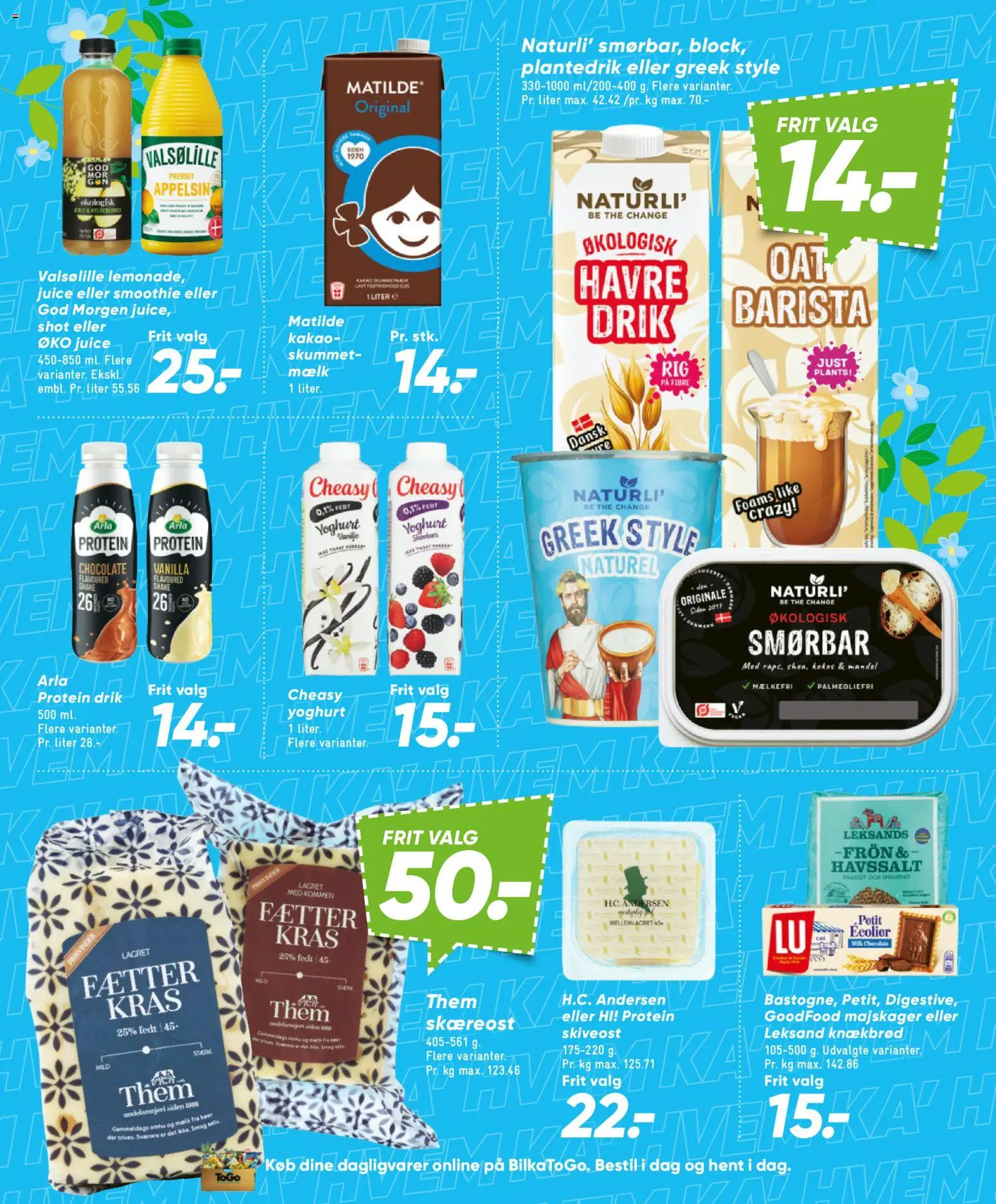 Bilka tilbudsavis – gyldig fra 01.05.2026 | Side: 46 | Produkter: Mælk, Majskager, Skiveost, Knækbrød