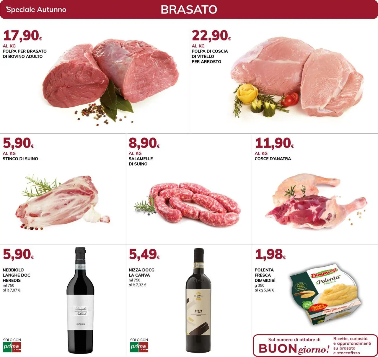 Volantino Basko del 21.10.2025 | Pagina: 3 | Prodotti: Bovino, Arrosto, Suino, Vitello