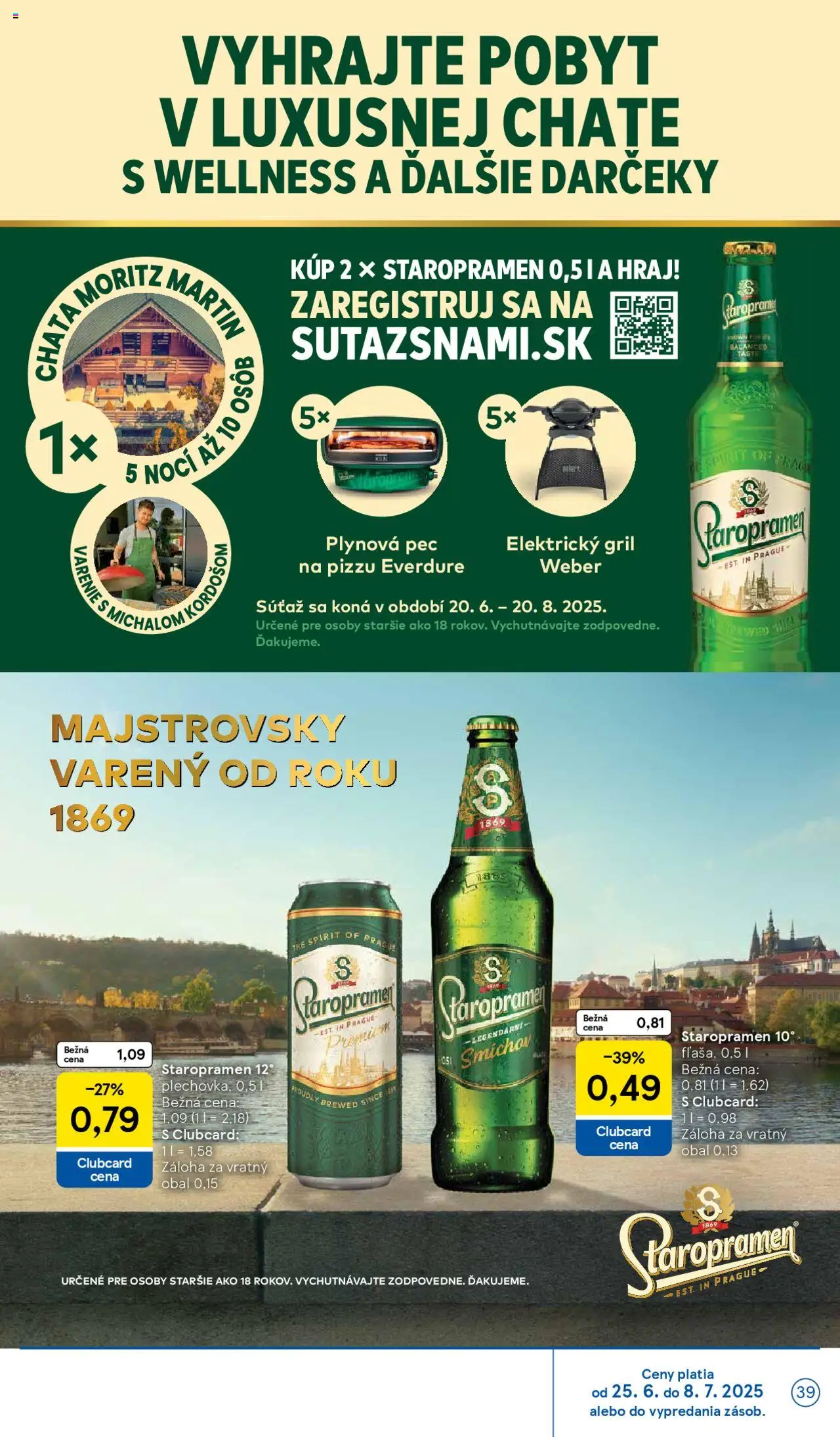 Tesco Hypermarket - leták │ platný od 25.06.2025 | Strana: 39 | Produkty: Elektrický gril, Gril