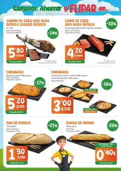 Vista previa AhorraMas folleto válido desde el 26.03.2026 | Página: 4 | Productos: Pan, Jamón, Pan de pueblo, Horno
