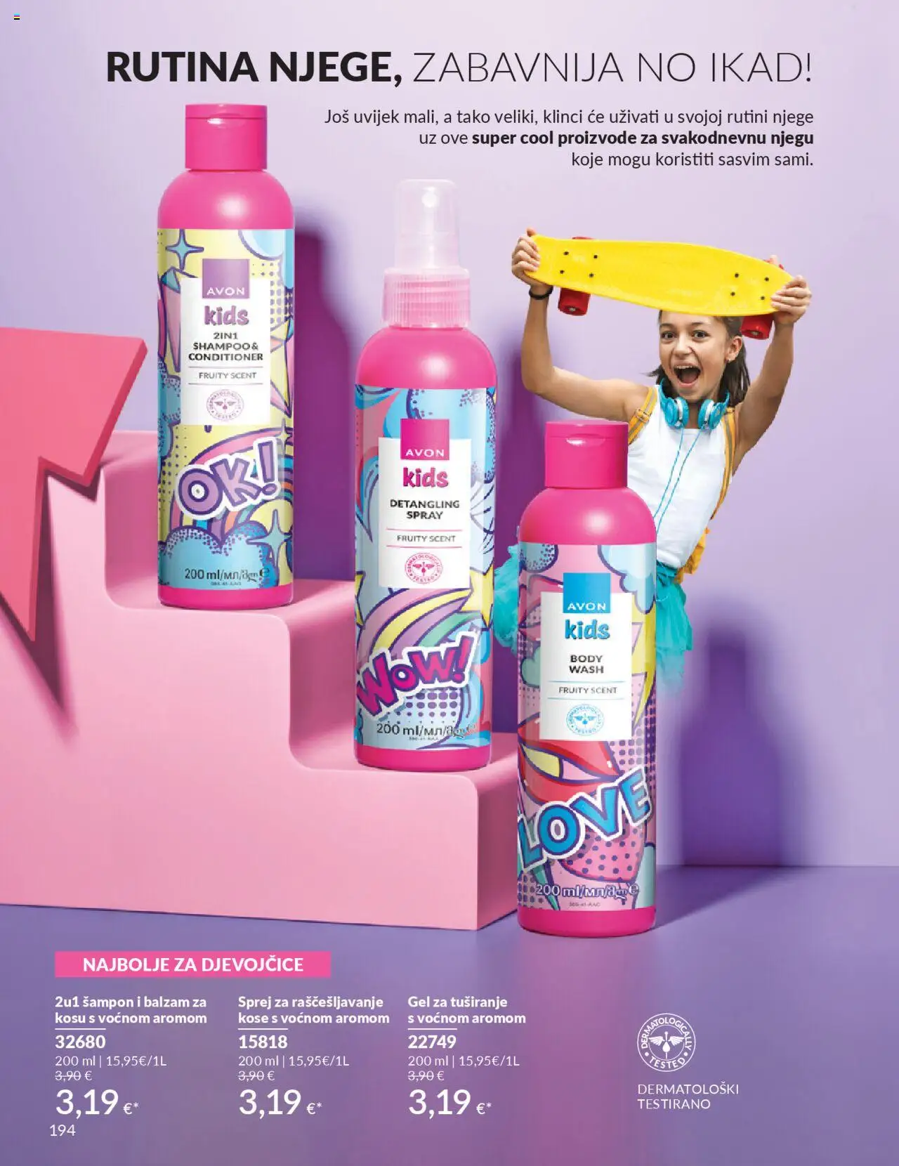 Avon katalog | vrijedi od 30.09.2025 | Stranica: 194 | Proizvodi: Šampon, Gel za tuširanje