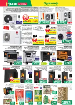 Jager katalog akcije – veljaven od 17.12.2025 | Stran: 2 | Izdelki: Črpalka, Klimatska naprava, Teza, Štedilnik