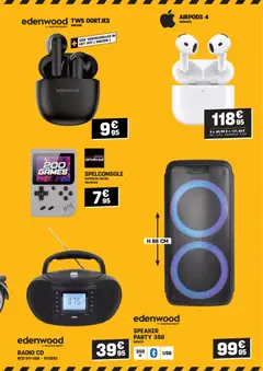 Electro Depot folder - Voorbeeld van een folder van Electro Depot, geldig van 25.03.2026 | Pagina: 7 | Producten: Radio, Speaker, Usb, Oortjes
