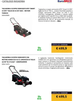 Anteprima del volantino Eurobrico Rasaerba catalogo valido a partire dal 23.07.2025 | Pagina: 8 | Prodotti: Rasaerba, Presa