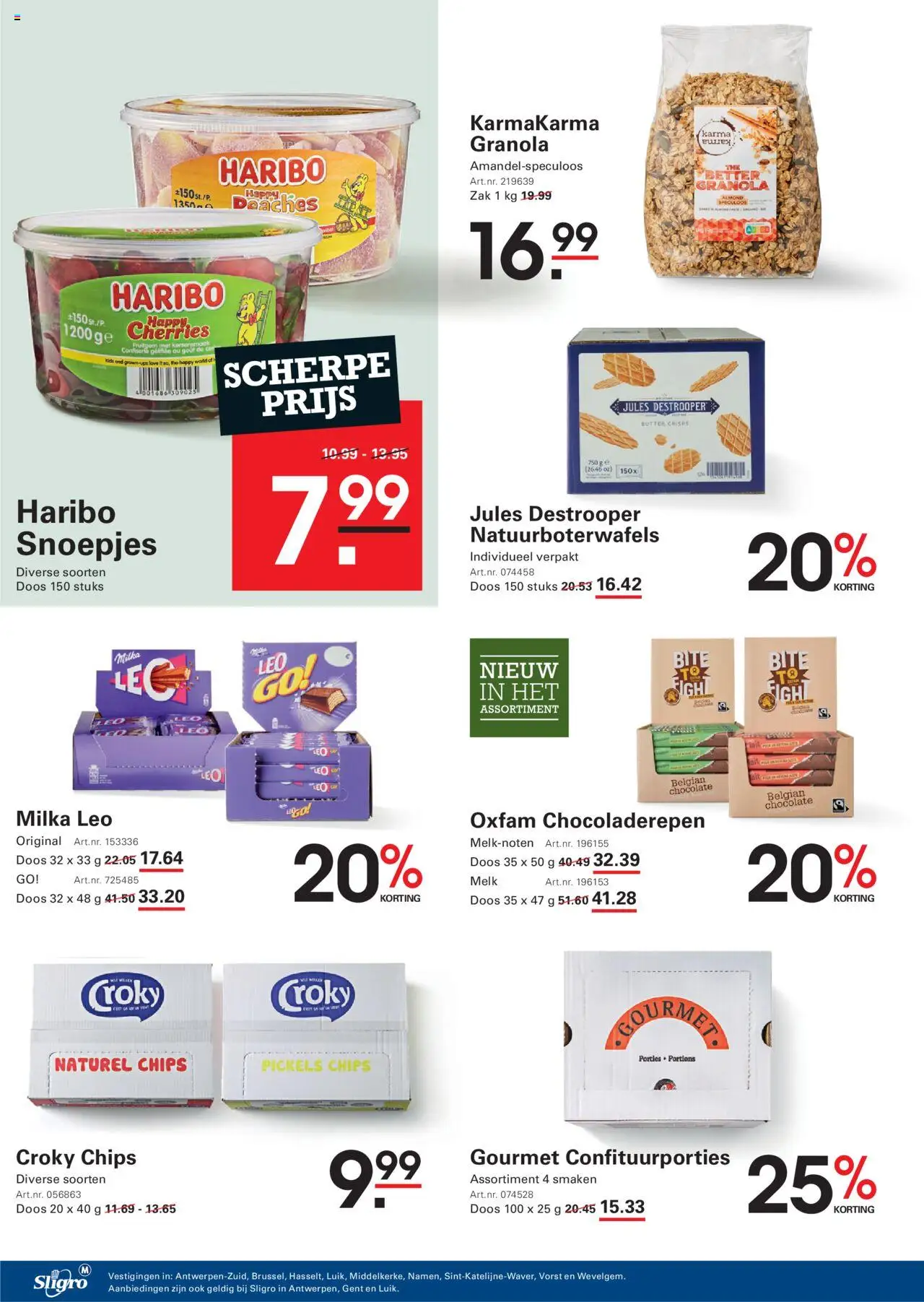  | Pagina: 14 | Producten: Snoepjes, Chips, Zak, Melk
