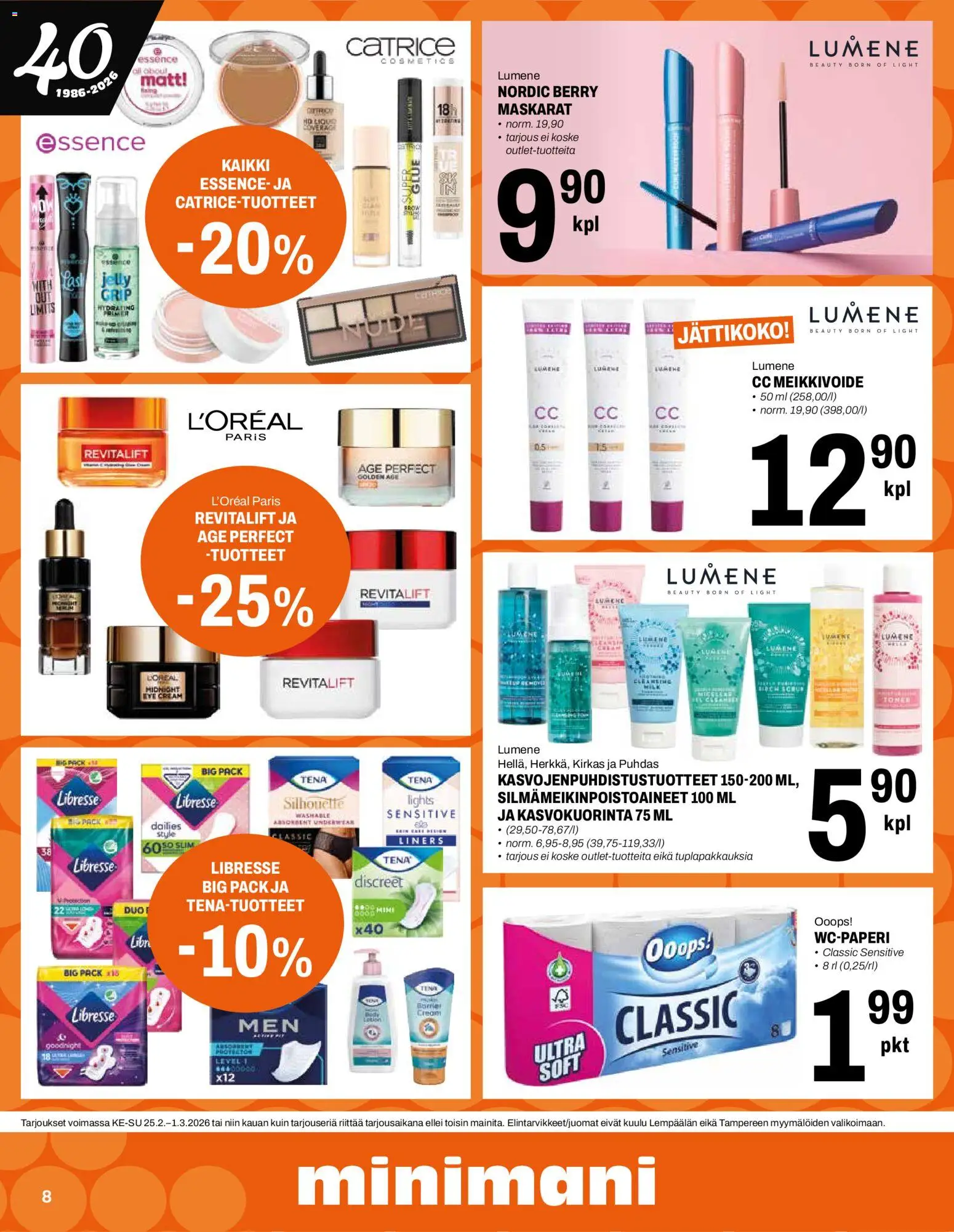 Minimani tarjoukset – voimassa 25.02.2026 alkaen | Sivu: 8
