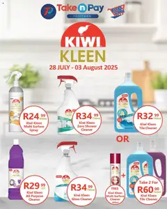 Preview of Take n Pay specials valid from 28.07.2025