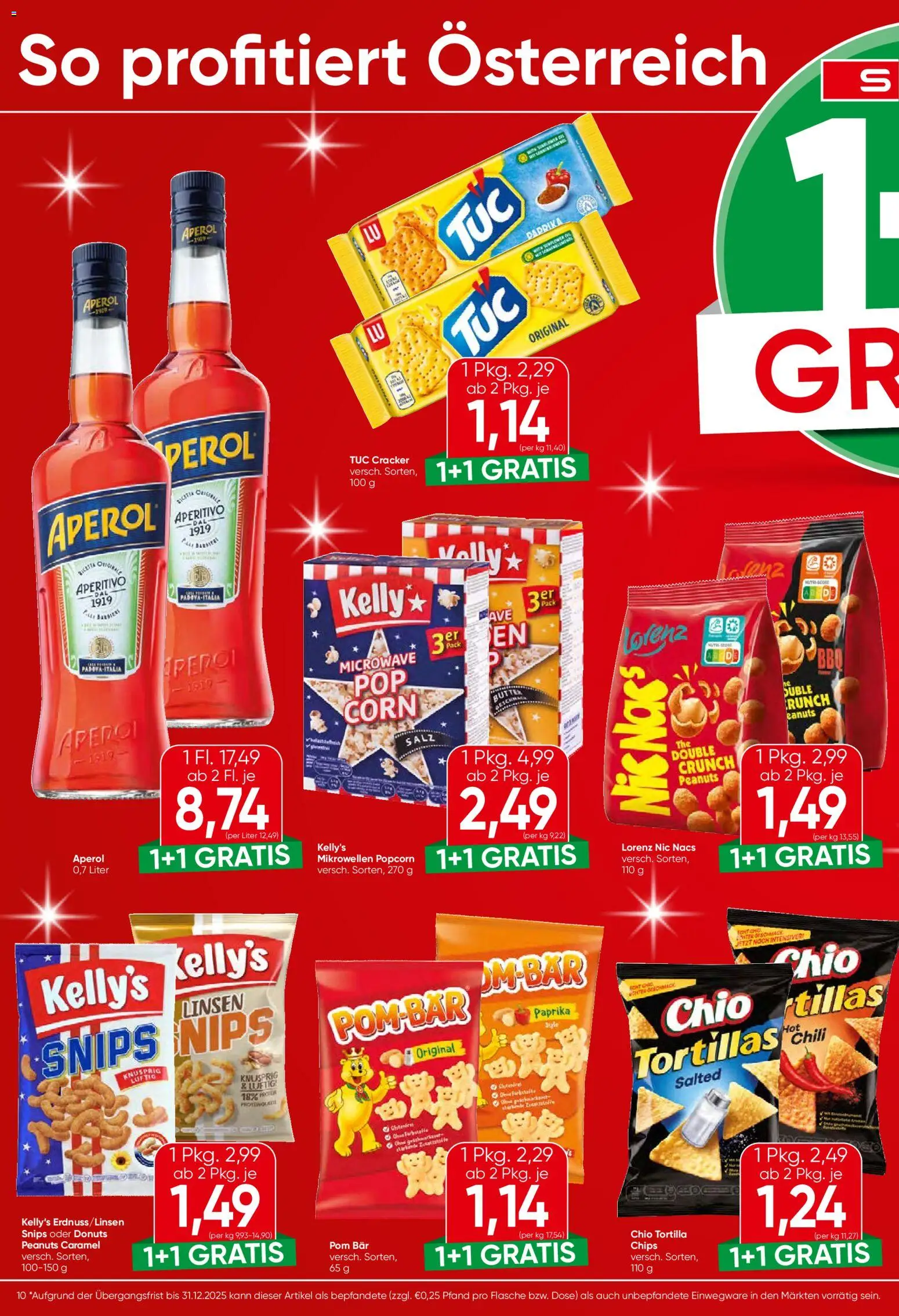 Spar Flublatt - Tirol gültig ab 18.12.2025 | Seite: 10 | Produkte: Chips, Butter