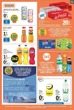 Vista previa E.Leclerc folleto válido desde el 19.11.2025 | Página: 21 | Productos: Té, Limonada, Néctar, Agua mineral