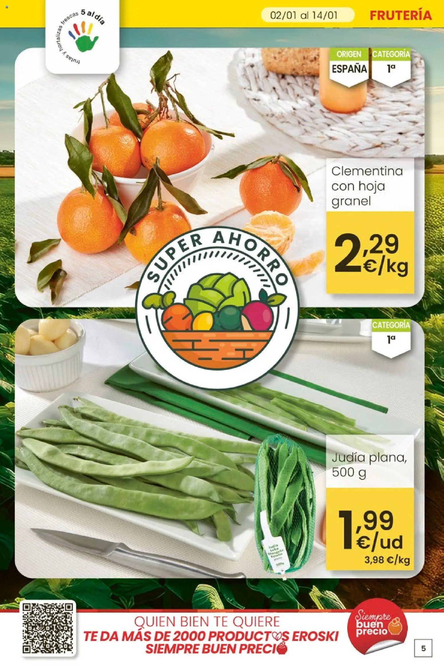 Eroski - Para un enero más ligero │ válido desde el 05.01.2026 | Página: 5 | Productos: Té