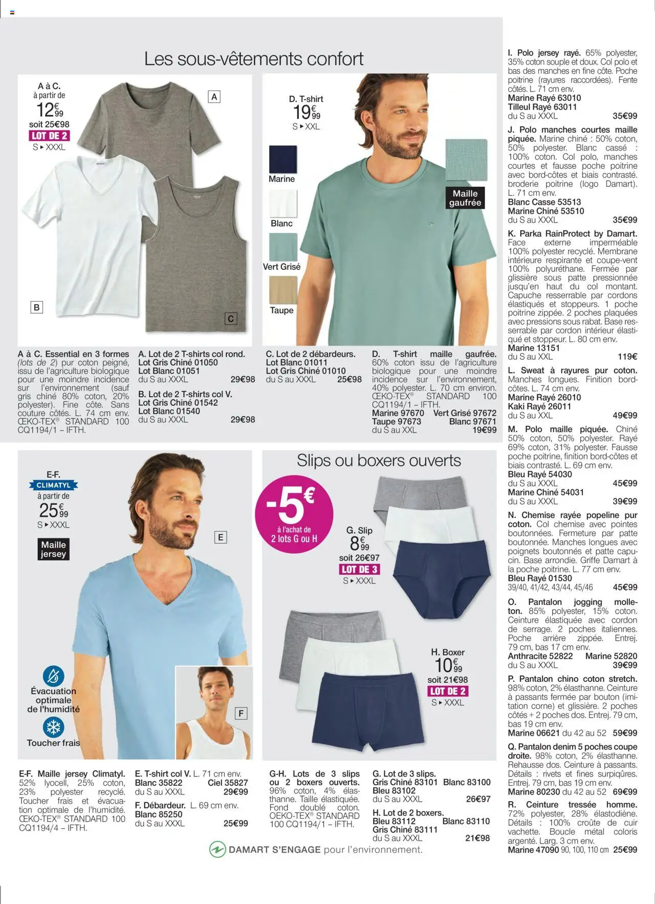  | Pagina: 38 | Producten: Slip, Boxers, La, Bord