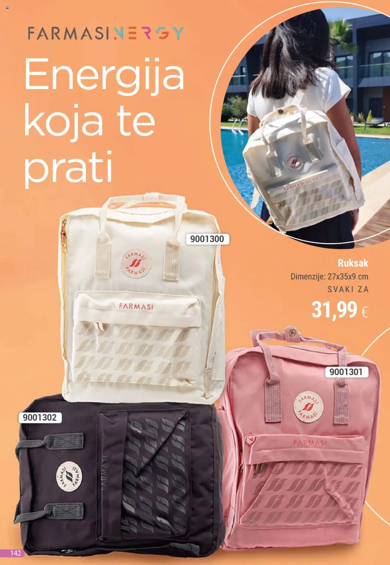 Farmasi katalog | vrijedi od 01.08.2025 | Stranica: 142 | Proizvodi: Ruksak