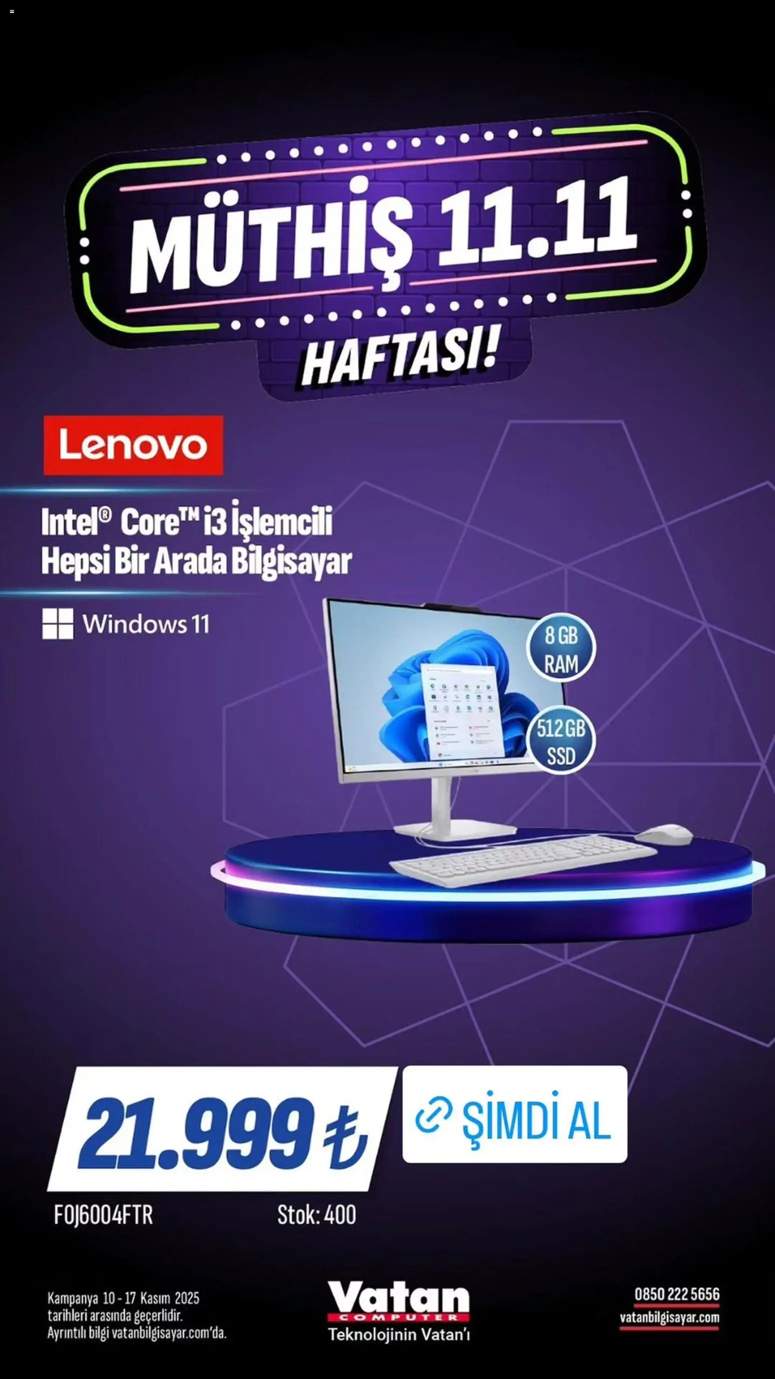 Vatan Bilgisayar Black Friday - 10.11.2025 tarihinden itibaren geçerlidir | Sayfa: 7