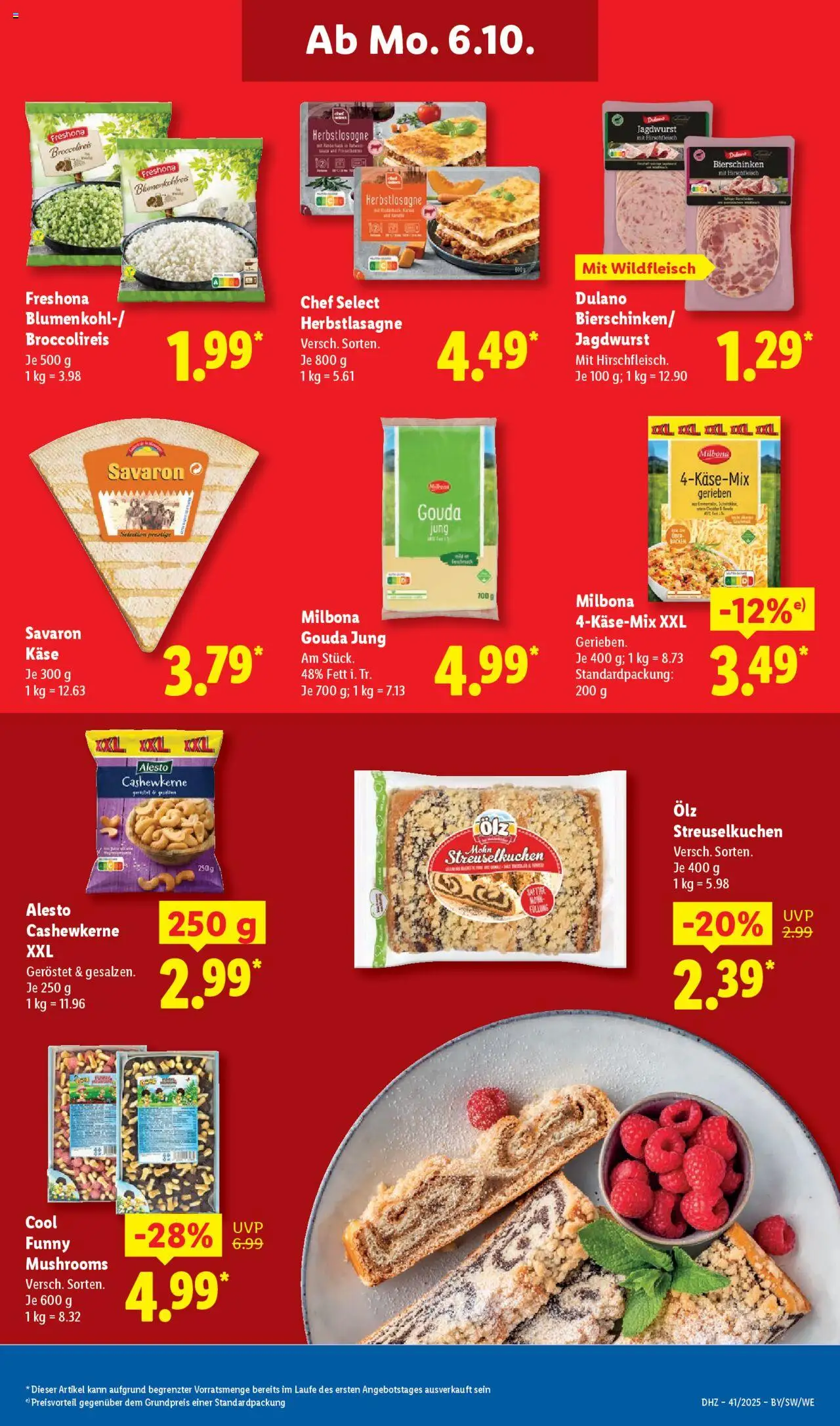 Lidl Prospekt Nagold – gültig ab 06.10.2025 | Seite: 23 | Produkte: Käse, Gouda