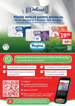 Ofertele Auchan valabile de la 22.10.2025 | Pagină: 21 | Produse: Telefon, Bucătărie