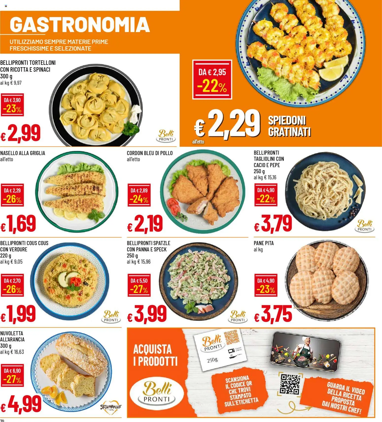 Volantino Galassia del 04.12.2025 | Pagina: 16 | Prodotti: Pollo, Verdure, Spinaci, Cous cous