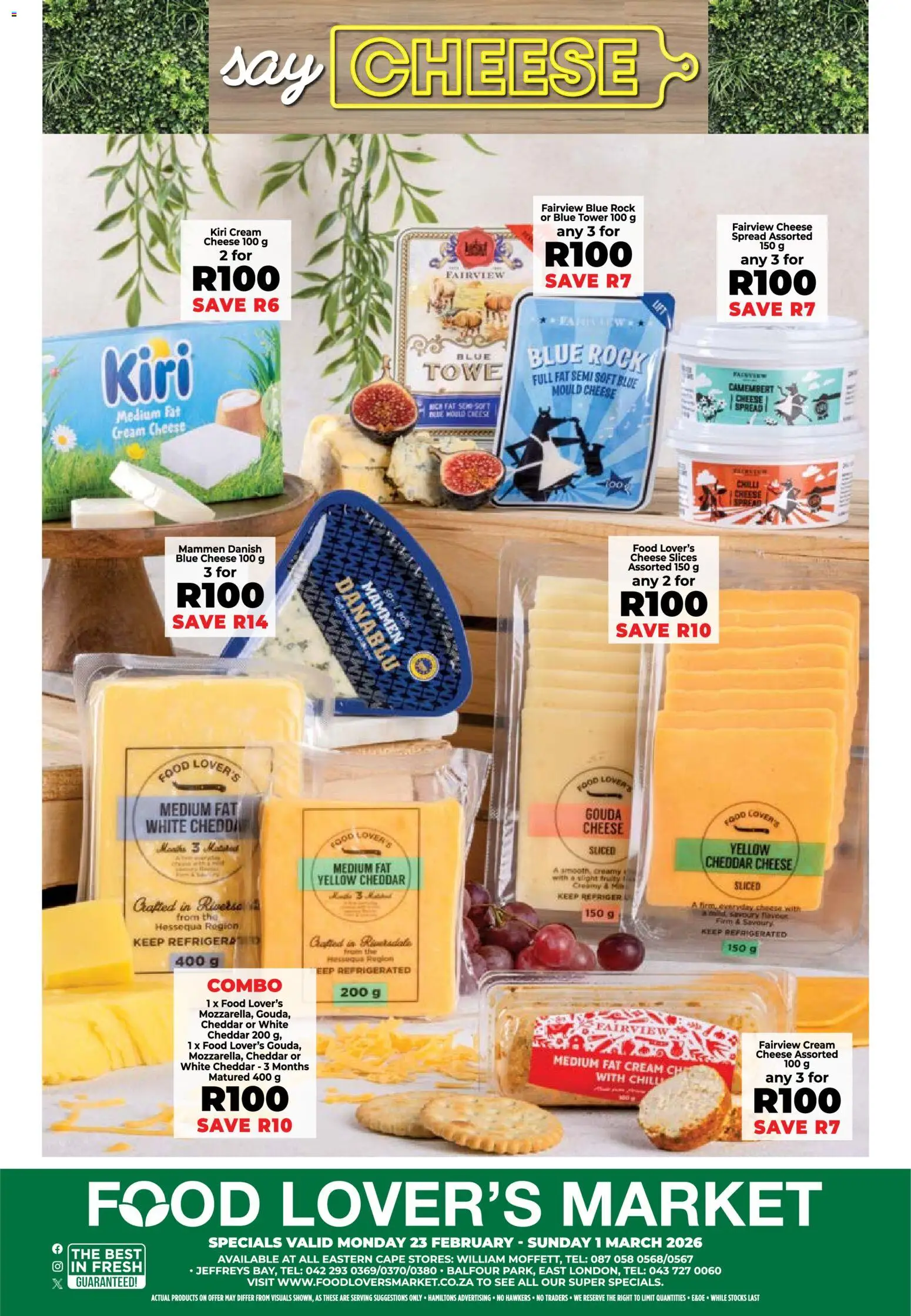 New Food Lover's Market catalogue – valid from 23.02.2026 | Page: 16 | Products: Cheese, Cream, Chilli