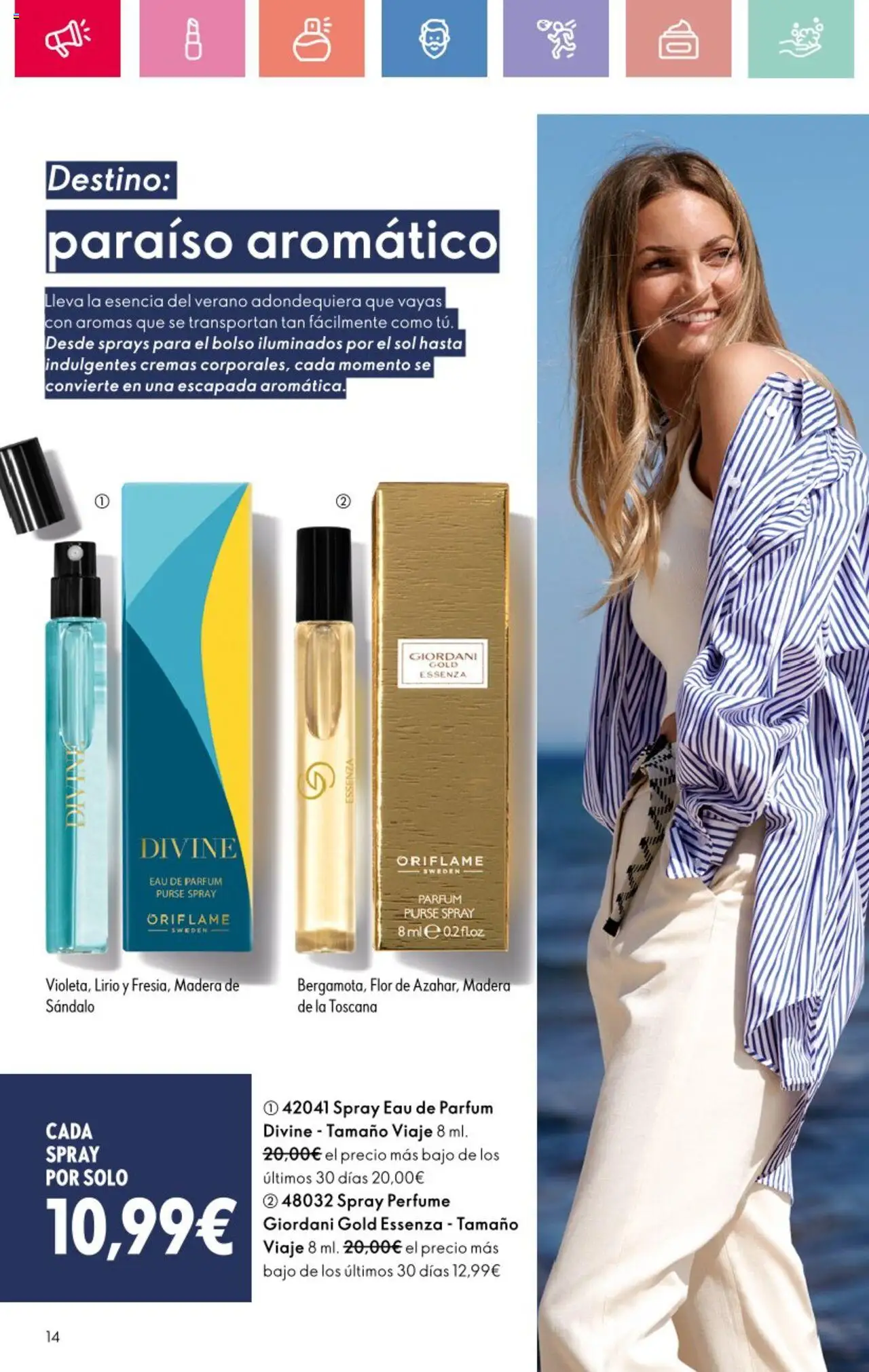 Oriflame - Catálogo Campaña 9 │ válido desde el 22.06.2025 | Página: 14 | Productos: Perfume, Bolso, Eau de parfum