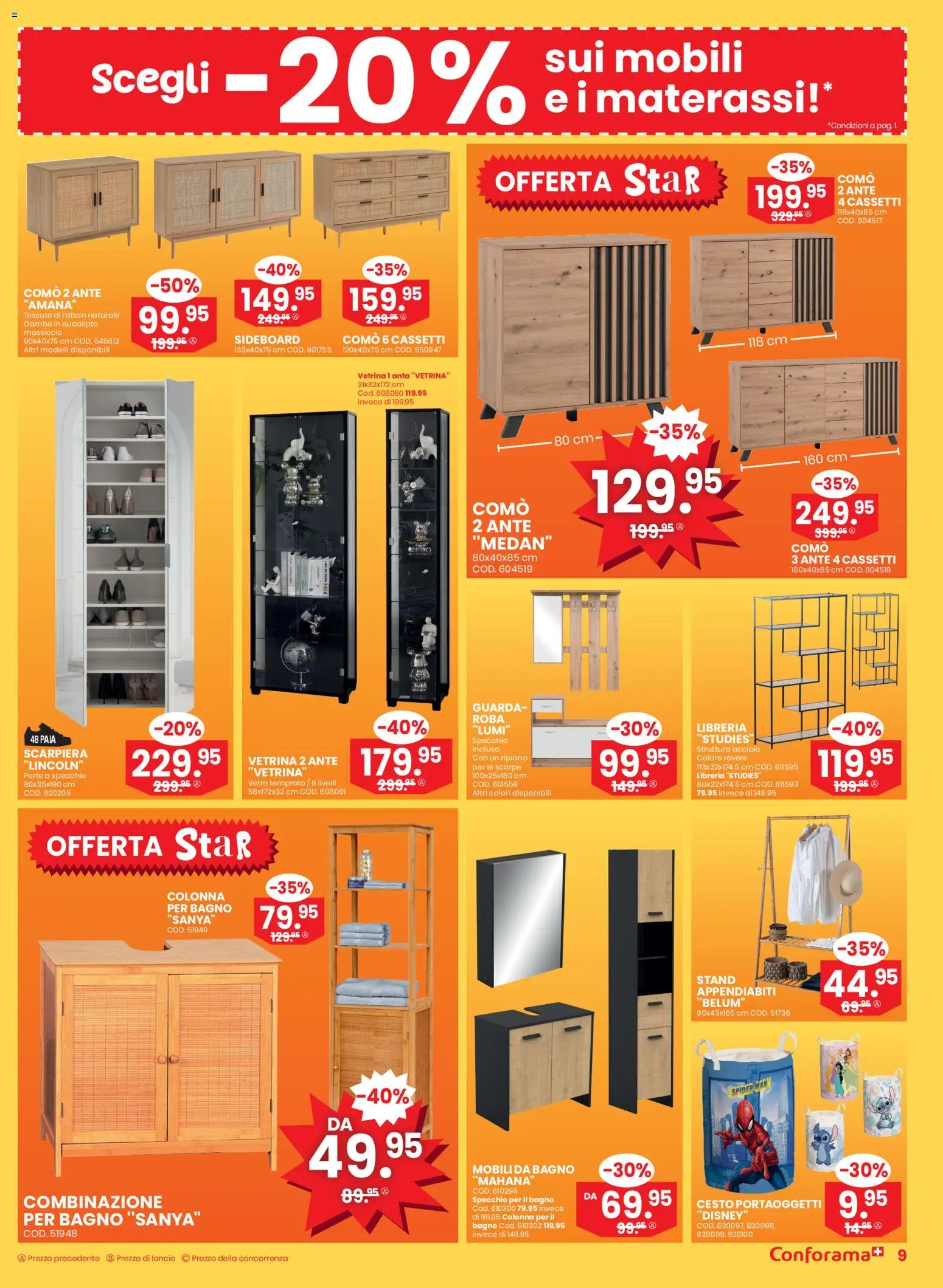 Conforama Aktionen IT – gültig ab 10.12.2025 | Seite: 9 | Produkte: Sideboard