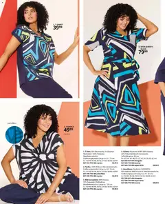 Ulla Popken akciós újság - amely érvényes a következő dátumtól: 01.04.2026 | Oldal: 6 | Termékek: Tunika