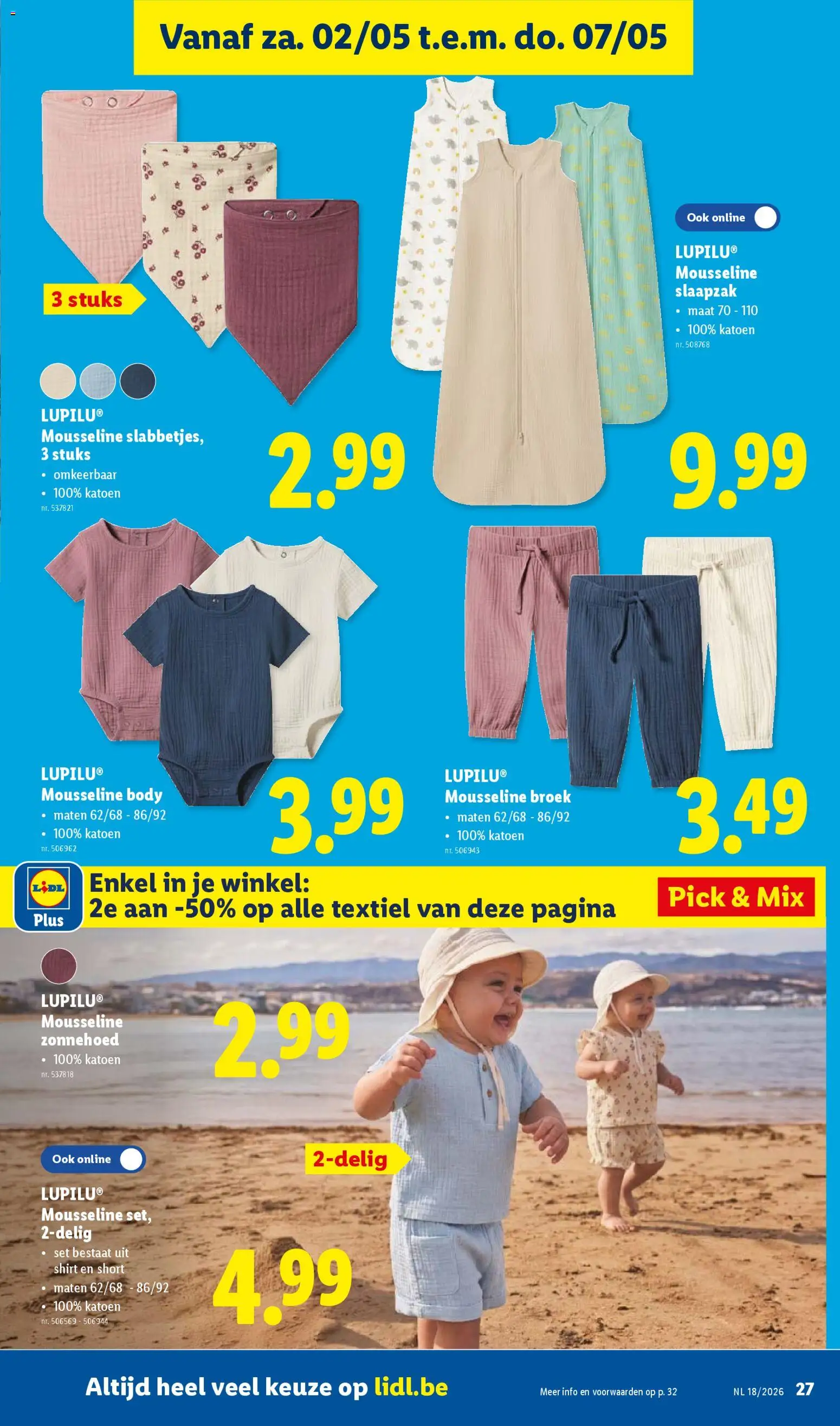 Nieuwe » Lidl folder van 27/04/2026 🤩  « is er! Ontdek geweldige aanbiedingen en bespaar. | België