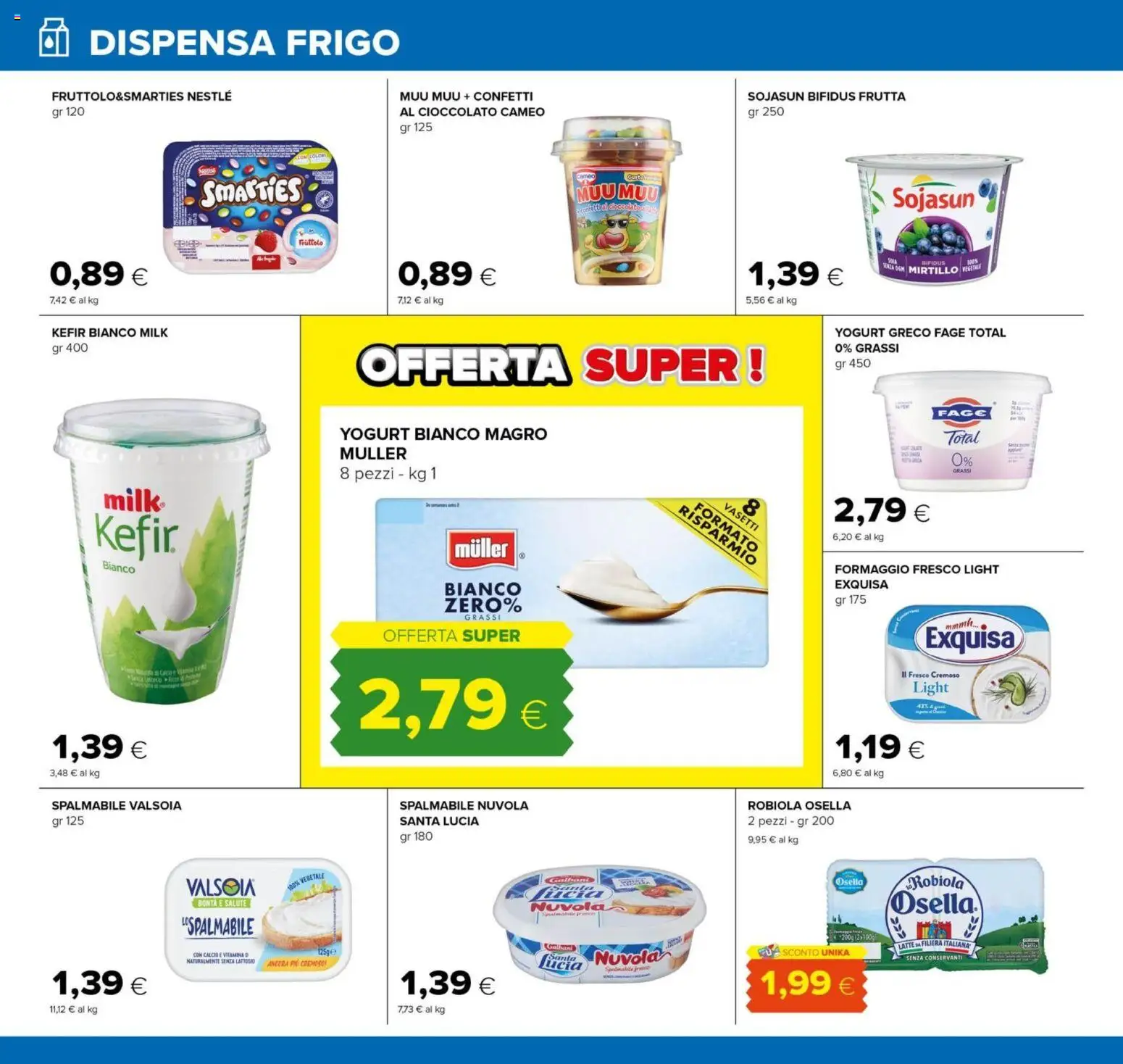 Volantino Tigre del 07.04.2026 | Pagina: 10 | Prodotti: Cioccolato, Frutta, Formaggio, Robiola