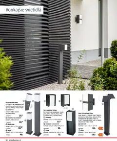 Nové Bauhaus akcie – leták je platný od 08.09.2025 | Strana: 82 | Produkty: Svietidlá, Vonkajšie svietidlá
