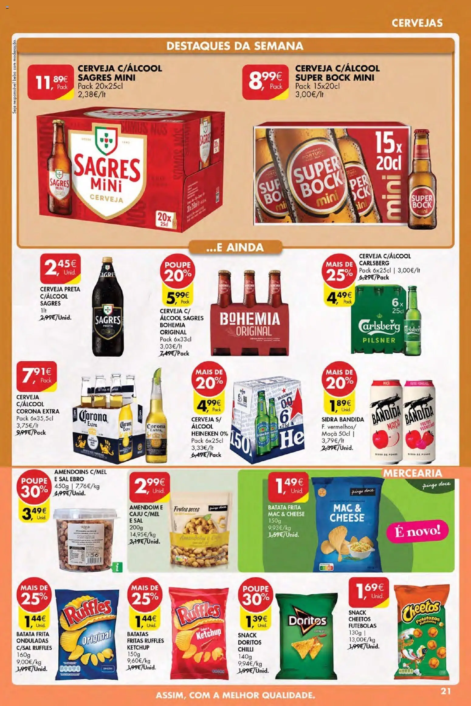 Pingo Doce Poupe Esta Semana Açores │ válido de 26.02.2026 | Página: 21 | Produtos: Batata frita, Sal, Maça, Ketchup