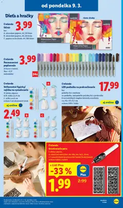 Lidl leták platný od 12.03.2026 | Strana: 91 | Produkty: Led, Pero, Hračky